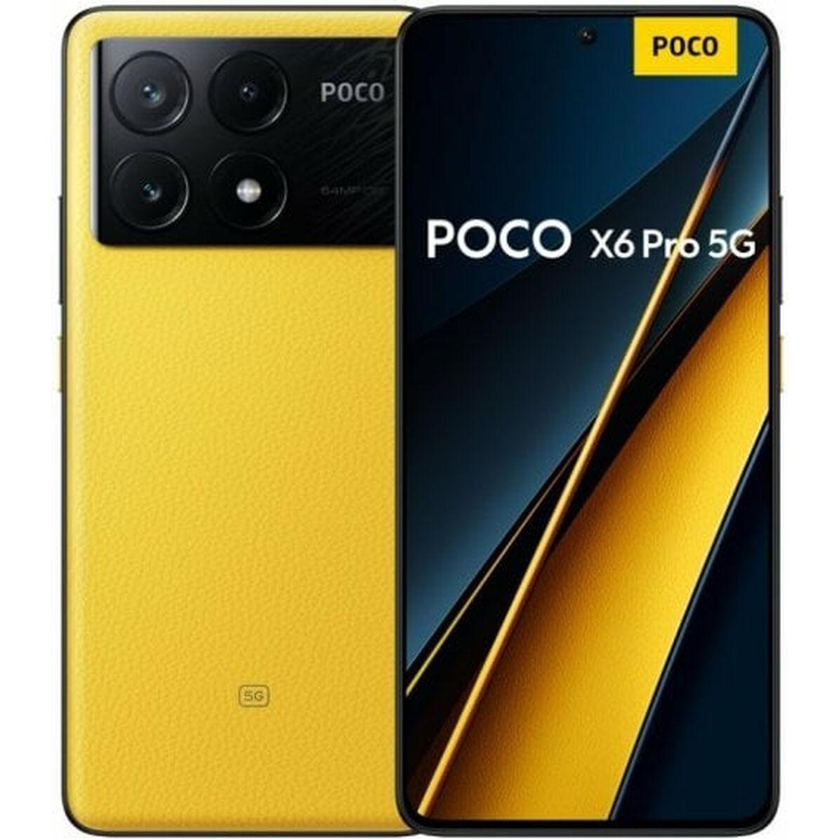Xiaomi Poco X6 Pro (512 GB, Yellow, 6.67", Dual SIM, 5G), Smartphone, Gelb