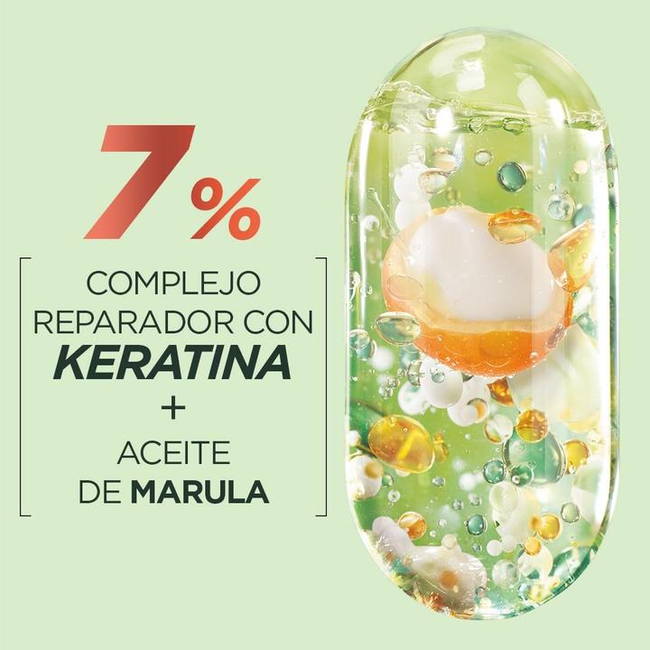 Actual product image Garnier Fructis Keratin 10-in-1 Leave-In Cream 400 ml (400 ml)