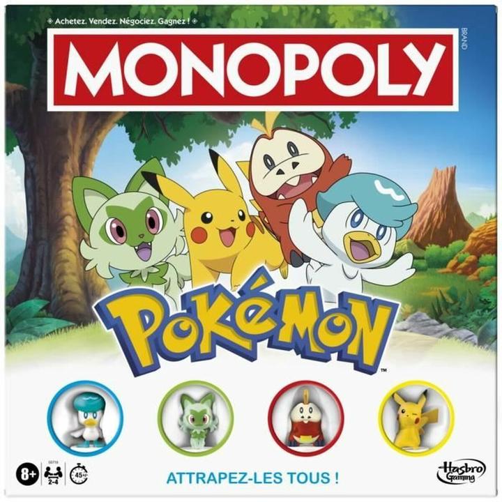 Actual product image Hasbro Gaming Monopoly Pokemon, f (French)