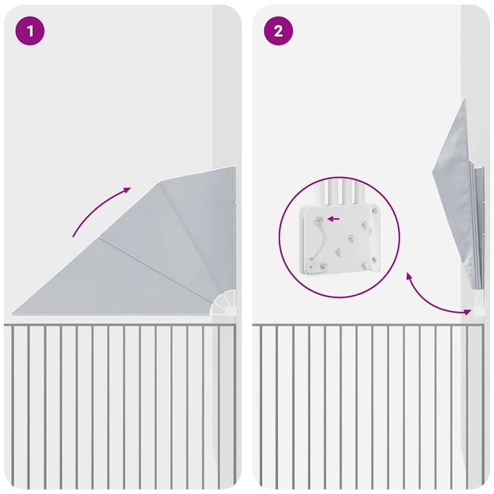 Produktbild vidaXL Seitenmarkise (1.60 m)
