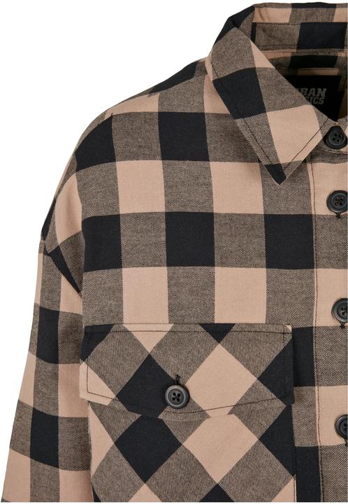 Produktbild Urban Classics Ladies Flanell Padded Overshirt (M)