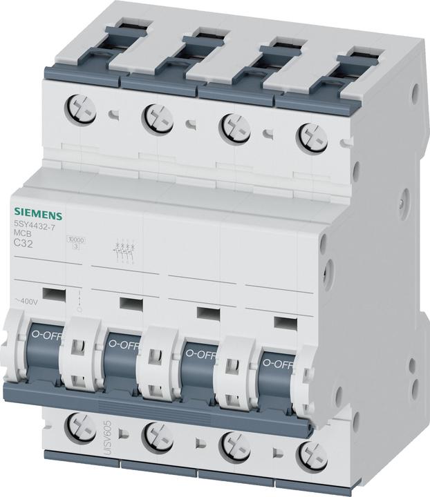 Produktbild Siemens Circuit breaker 400V 10kA 4P 32A