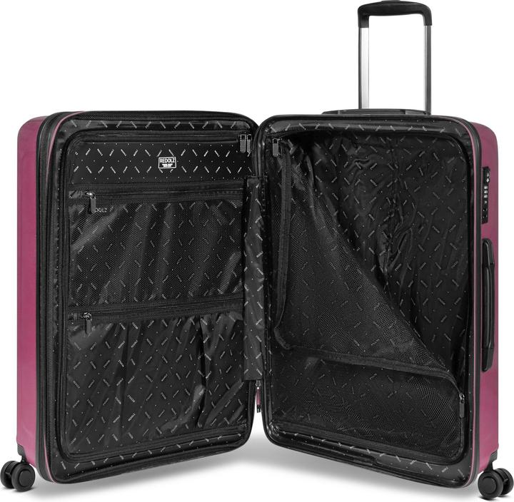 Produktbild Redolz Essentials 14 4-Rollen Trolley 65 cm mit Dehnfalte (81 l)