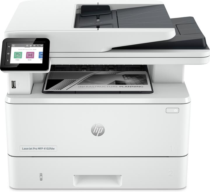 Produktbild HP LaserJet Pro MFP 4102fdw (Laser, Schwarz-Weiss)