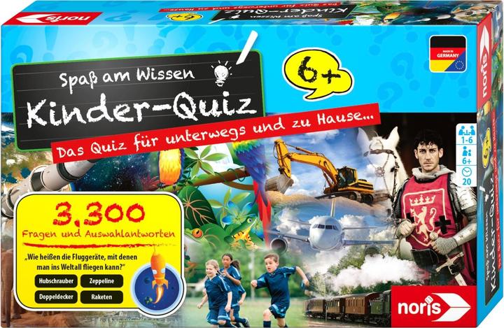 Produktbild Noris Kinderquiz (Deutsch, 1 - 6 Spieler)