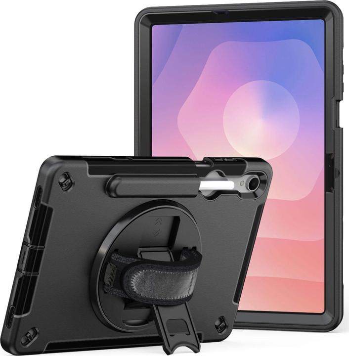 Produktbild JT Berlin Rugged Kickstand & Handstrap Case| Samsung Galaxy Tab S11| schwarz| bulk| (30020) (Galaxy Tab S11)