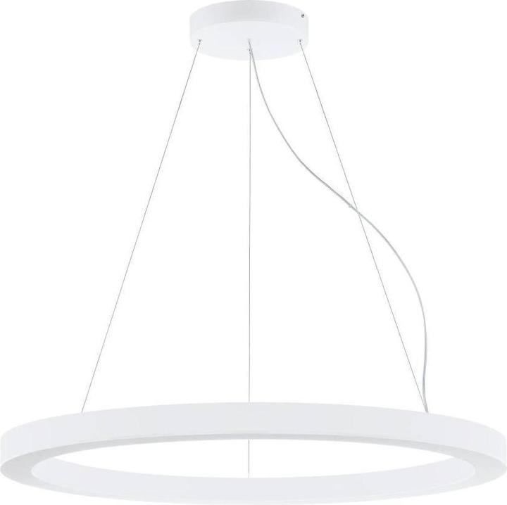 Produktbild EGLO 63048 PASTRENGO 1 LED Pendelleuchte 2x75W Ø1100mm Weiss Neutralweiss Dimmbar