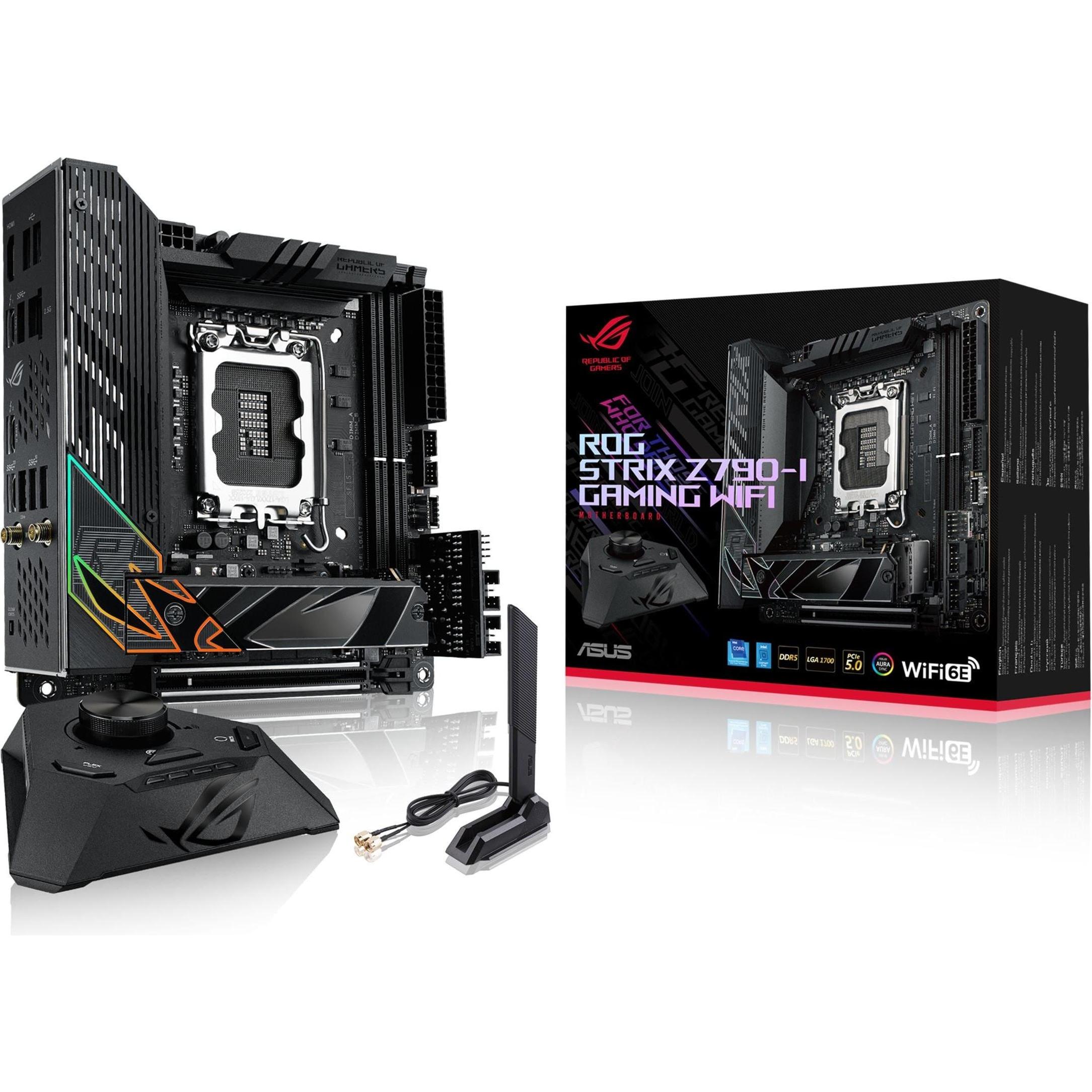 ASUS ROG Strix Z790-I Gaming Wifi (LGA 1700, Intel Z790, Mini-ITX), Mainboard