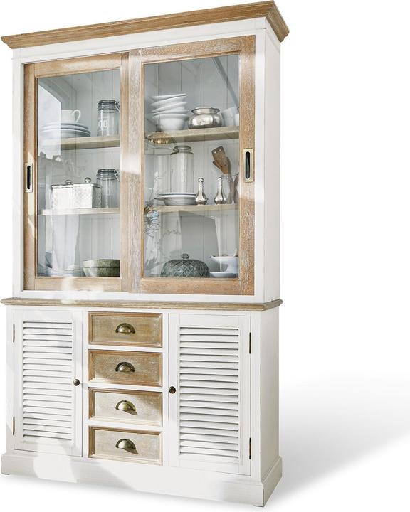 Immagine prodotto Loberon Credenza Moosehide bianco antico/marrone (41 cm)