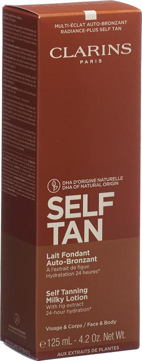 Actual product image Clarins Self-tanning milk (Self tanning gel, 125 ml)