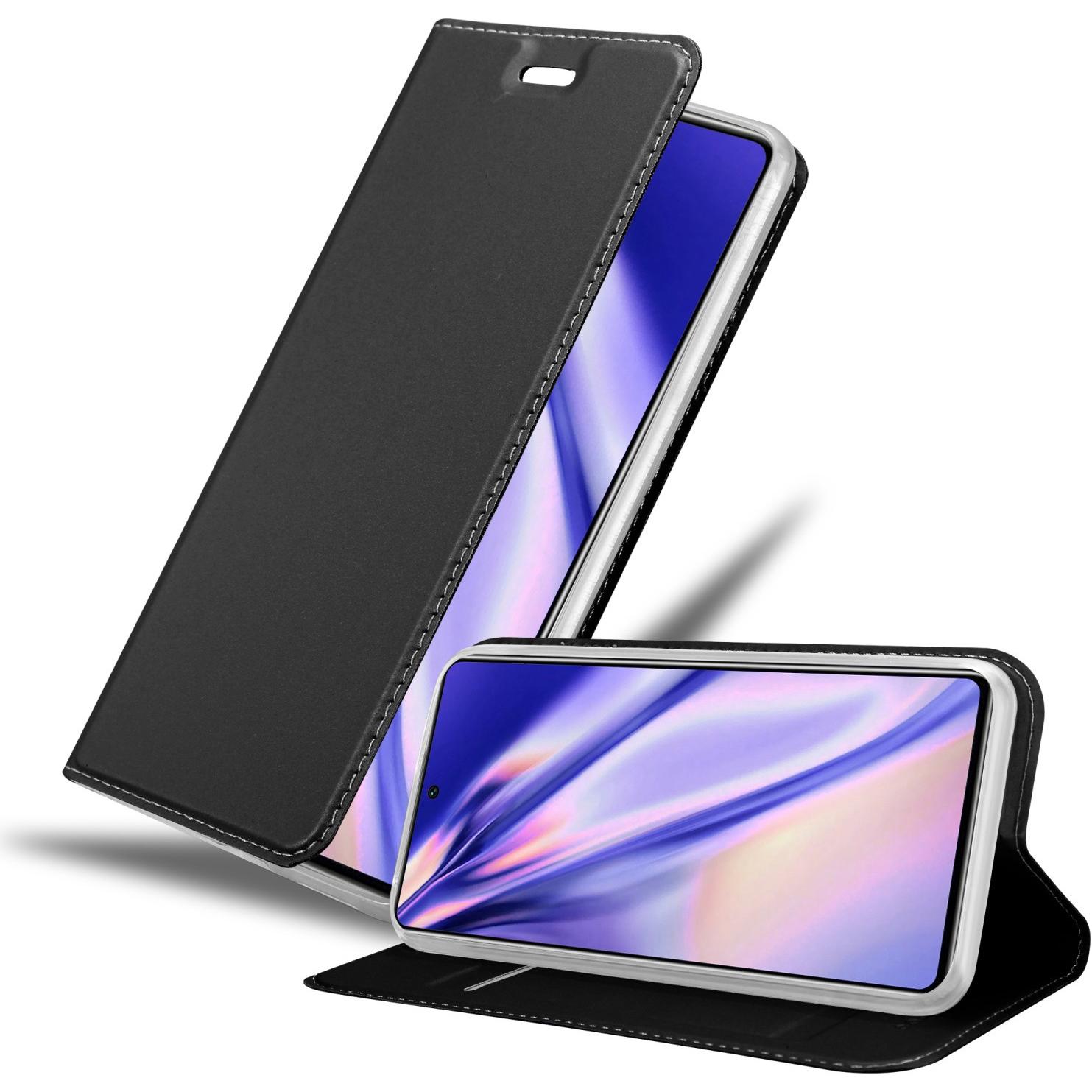 Cadorabo Classy Book Hülle für Xiaomi 11T / 11T PRO (Xiaomi 11T), Smartphone Hülle, Schwarz