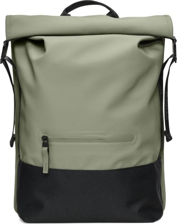 Actual product image Rains Trail Rolltop Backpack W3, Drift (19 l)