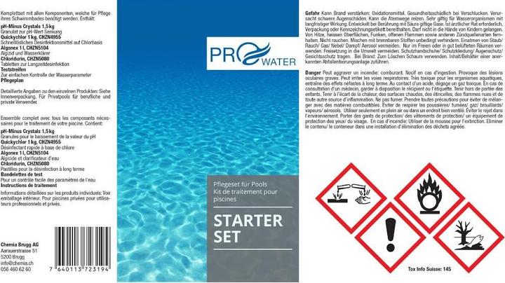 Immagine prodotto ProWater starter kit (4000 g, 1000 ml)
