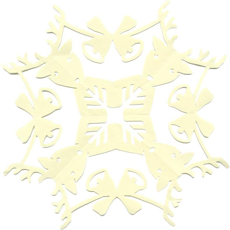 Thumbnail - Papier-Schneeflocken, Ratgeber von Annemarie Vermaak