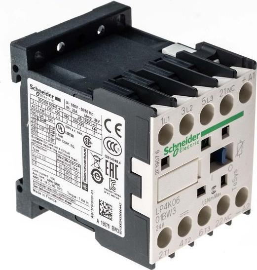 Produktbild Schneider Electric Leistungsschütz 3-polig 24VDC