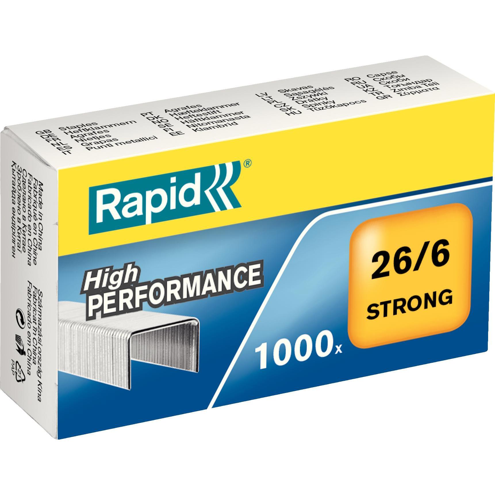 Rapid, Büroklammer, Heftklammern Strong (1 x)