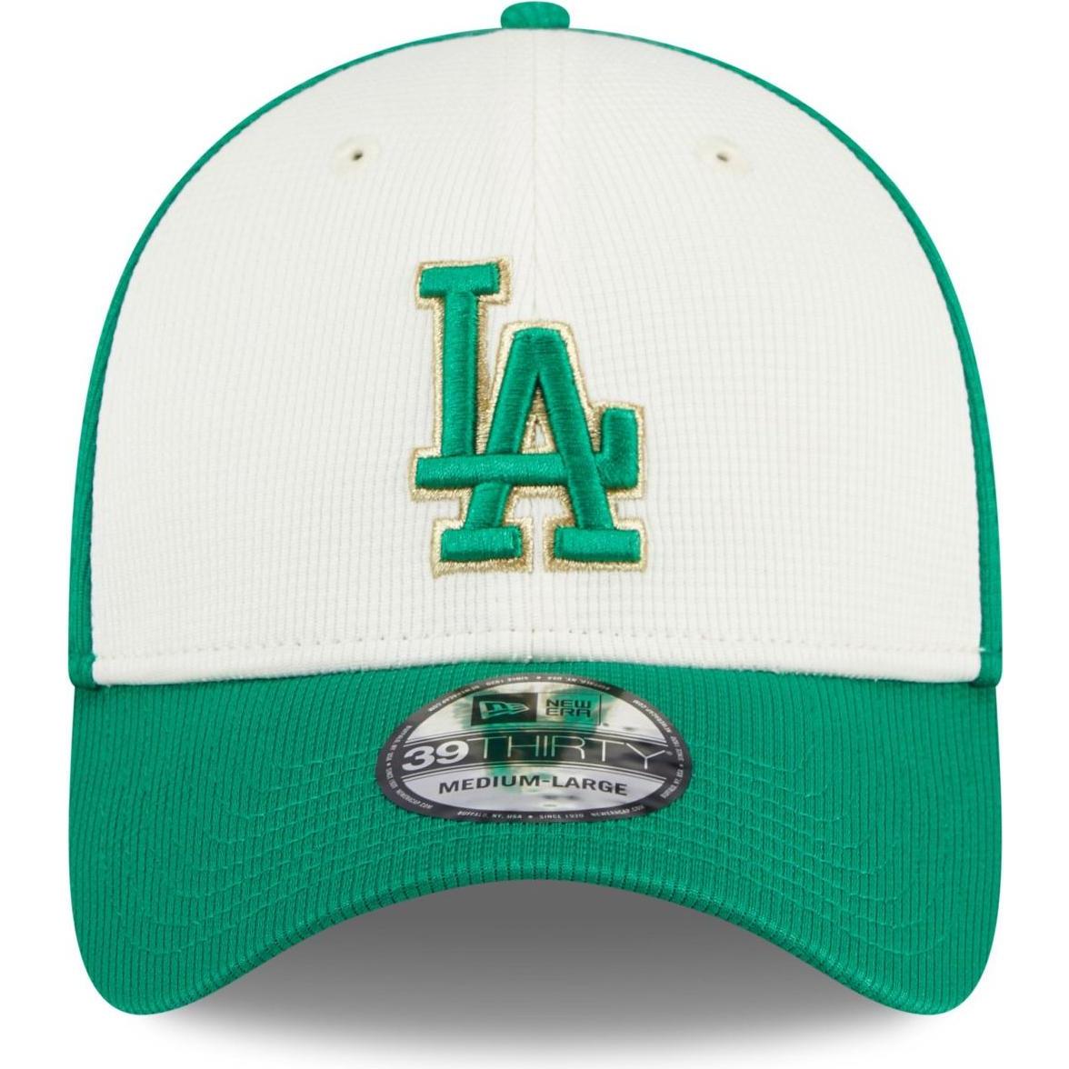 Thumbnail - New Era, Herren, Cap, 39Thirty Cap - Saint Patricks Day LA Dodgers - S/M, Grün, (M)
