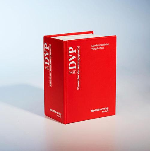 Produktbild Deutsche Verwaltungspraxis DVP-Vorschri (Deutsch, Maximilian Vlg, 2009)