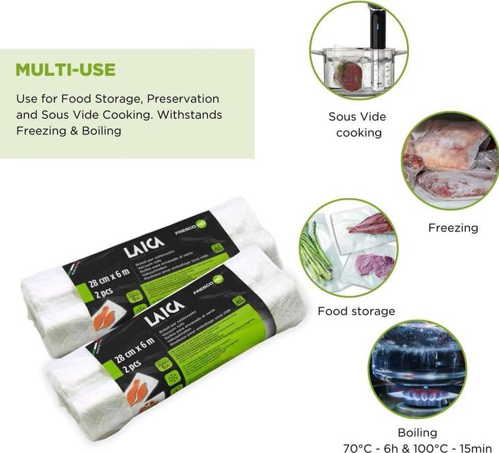 Productafbeelding Laica PLASTIC ROL LEGGEN VT3509 (2x)