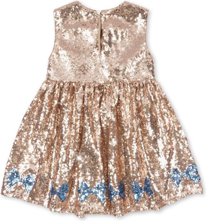 Actual product image Konges Slojd Starla PaillettenKleid Brazillian Sand (104)