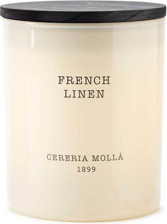 Productafbeelding Cereria Molla boutique-bougie Plantaardige Was Glas Franse Lavendel Linnen (230 g)