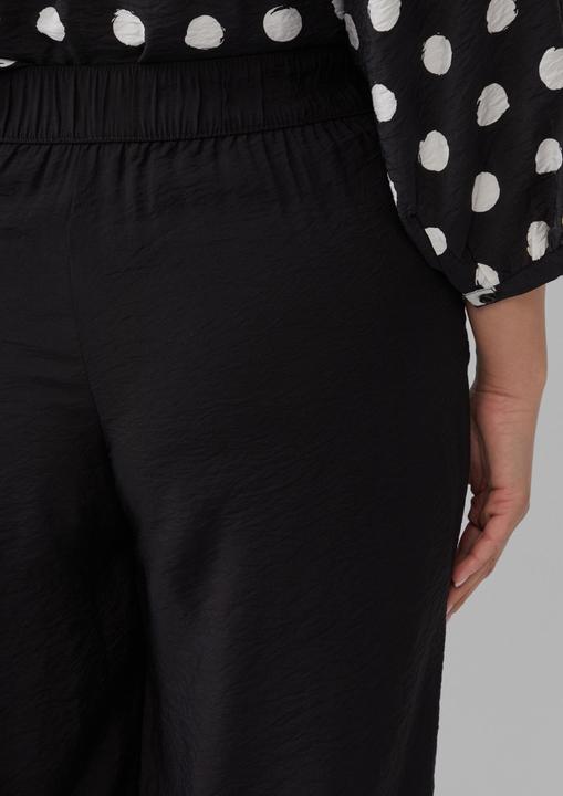 Actual product image S.Oliver Hose Strukturierte Culotte aus Viskosemix (48)