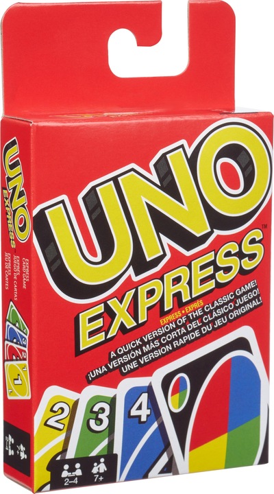 Image du produit Mattel Jeu Uno Express (Allemand, Français, Italien, Anglais)