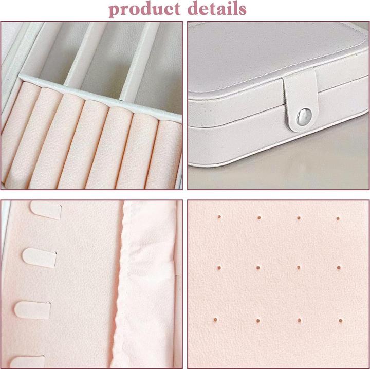 Produktbild Only-Bags.Store Schmuckkästchen, Schmuckaufbewahrung Kleiner Reiseschmuck