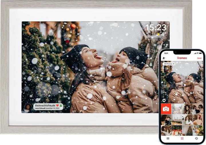 Actual product image Rollei Smarter Bilderrahmen | 10,1" Diagonale | WiFi | Frameo App | Modell 108 (10.10", 1280 x 800 pixels)
