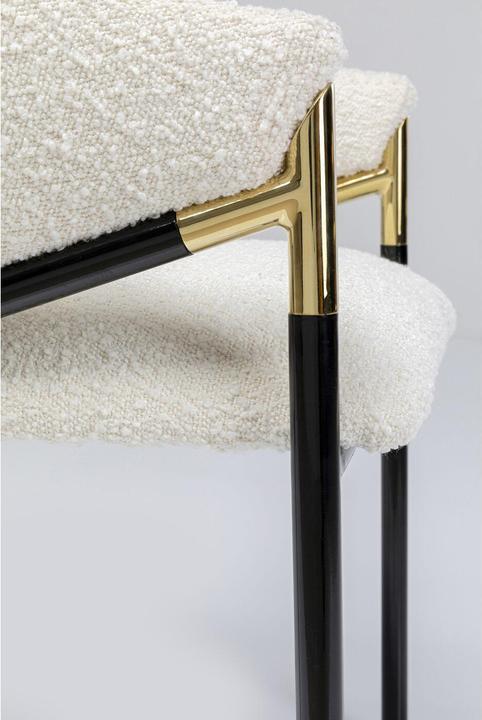 Actual product image Kare Design Armlehnstuhl Boulevard Weiss