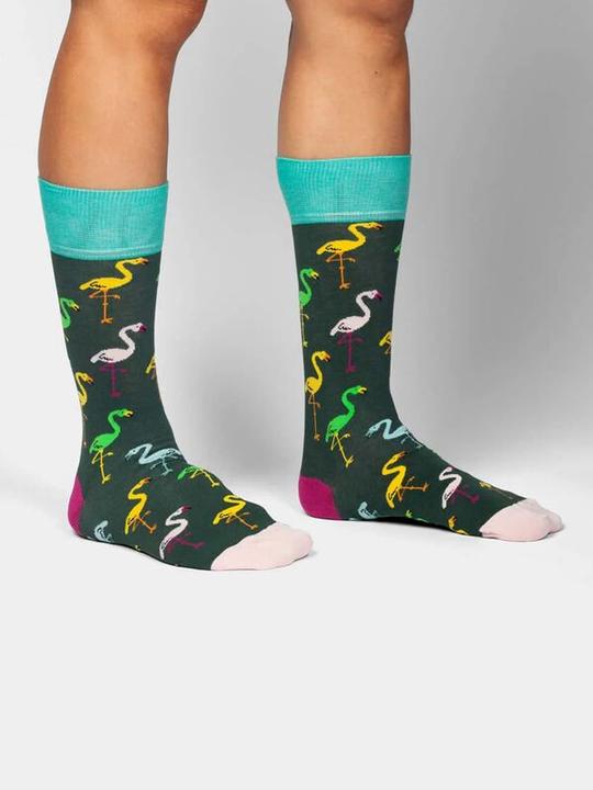 Actual product image DillySocks Flamingo Forest (Single pack, 41 - 46)