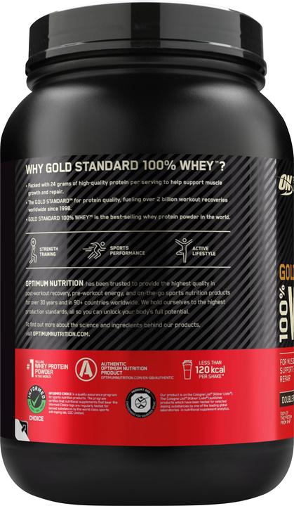 Immagine prodotto Optimum Nutrition Gold Standard 100% Whey (Doppio ricco cioccolato, 1 pz., 896 g)