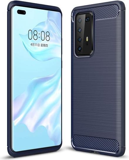 Actual product image MU Style Carbon Fiber TPU Softcase Series (Huawei P40 Pro+)