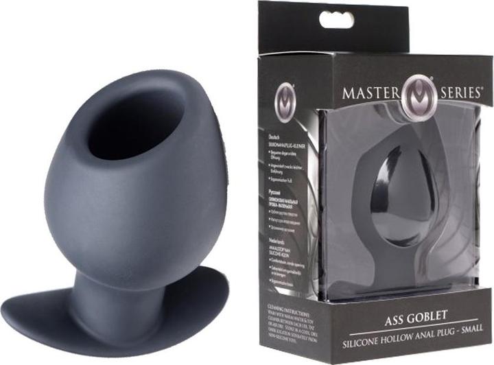 Produktbild Master Series Ass Goblet Silicone Hollow Anal Plug