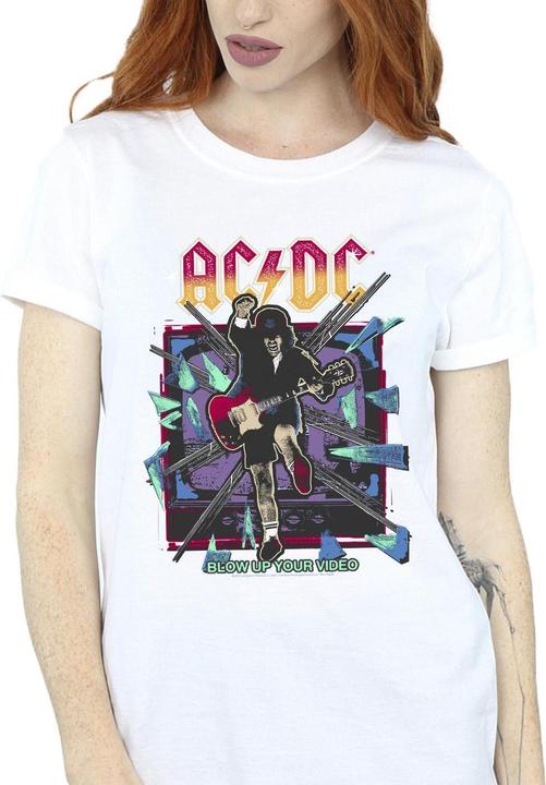 Produktbild AC/DC Blow Up Your Video Jump Baumwolle Boyfriend TShirt (3XL)