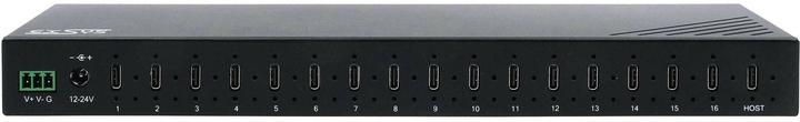 Produktbild Exsys Industrial USB 3.2 Gen 2x1 Hub 16-Port (USB-C, 16 Ports)
