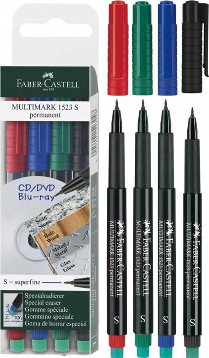 Produktbild Faber-Castell Overheadstift Multimark Permanent (4x)