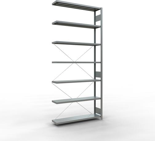 Actual product image Schulte Lagertechnik MULTIplus250 boltless bay system with cross brace