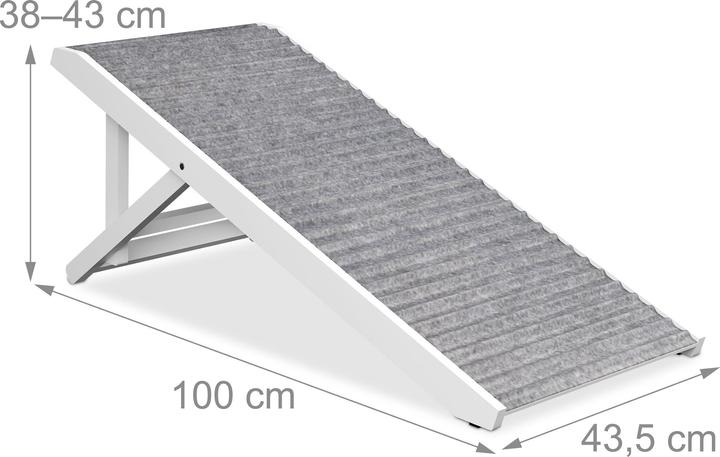 Actual product image Relaxdays Hunderampe (Dog, Foldable)