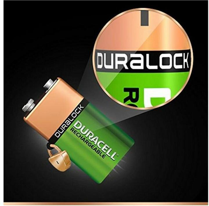 Produktbild Duracell Recharge Ultra (1 Stk., 9V Block, 170 mAh)