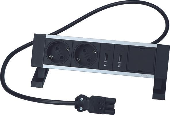 Image du produit Evoline Bloc de prises Dock Square (1 pcs)