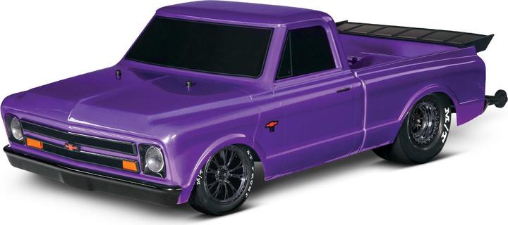 Produktbild Traxxas Drag Slash Elektro Brushless Drag-Racer 2WD 1:10 RTR purple (RTR Ready-to-Run)