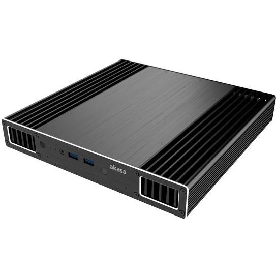 Akasa Custodia Plato X7D UCFF (Intel NUC), OEM (UCFF), Case PC, Nero