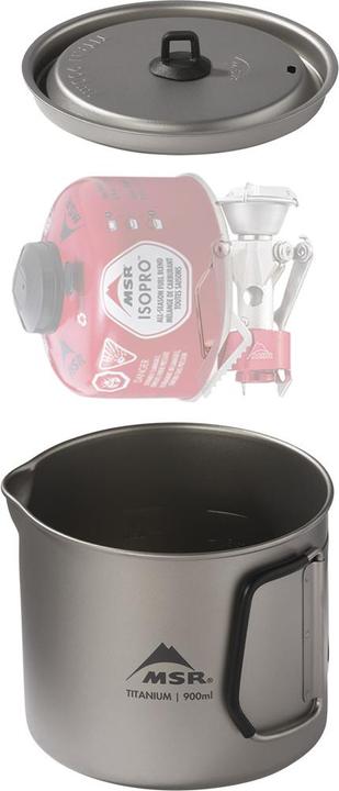 Actual product image Msr Titan Kettle 900