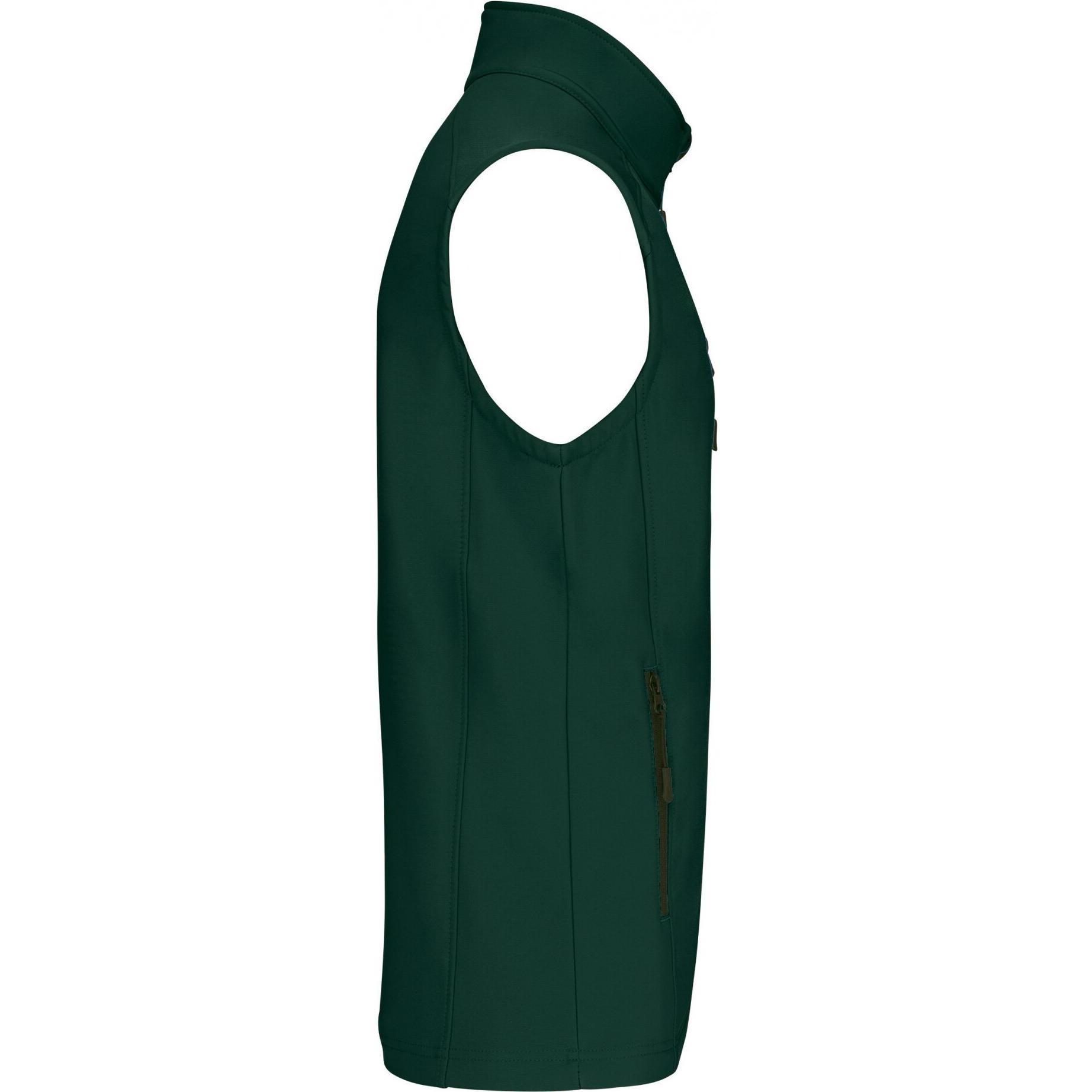 Kariban, Herren, Jacke, Ärmellose Jacke (L), Grün, L