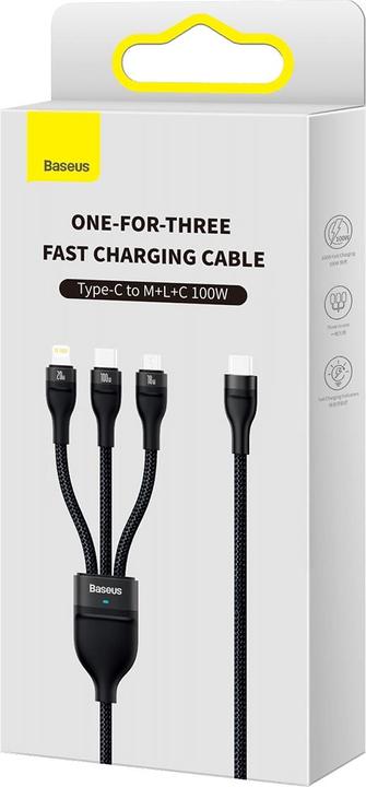 Produktbild Baseus Flash Series II (1.50 m, USB 3.2 Gen 1, 100 W)