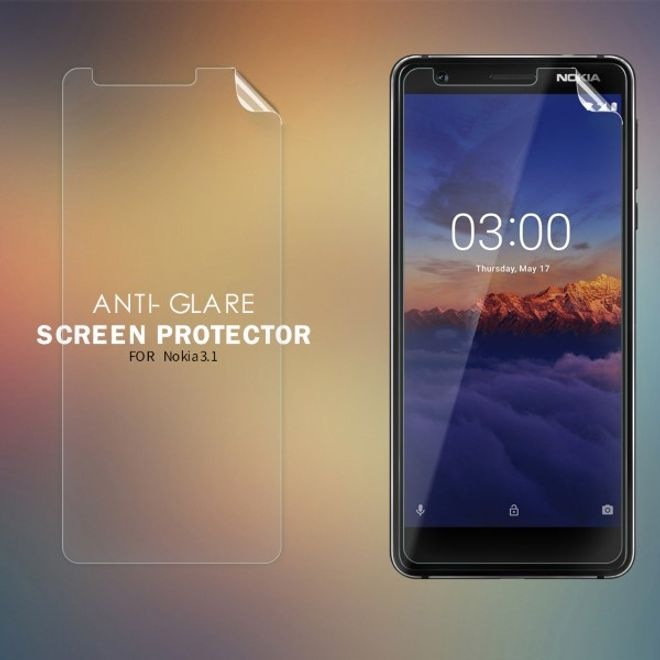 Actual product image Nillkin Matte Series Protective Film (1 Piece, Nokia 3.1)