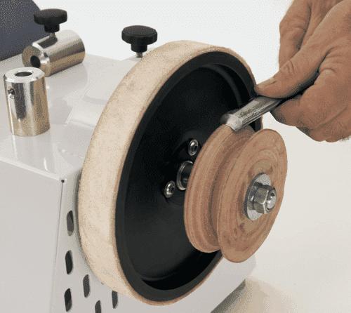 Immagine prodotto Scheppach Mola in cuoio Ø 100 mm