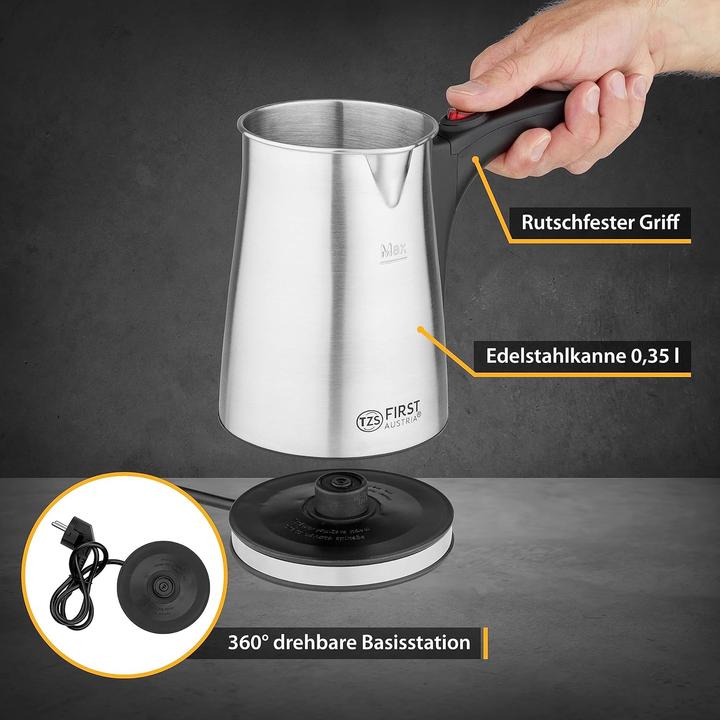Produktbild First Kaffeemaschine Austria Türkische Kaffeemaschine 5450-1