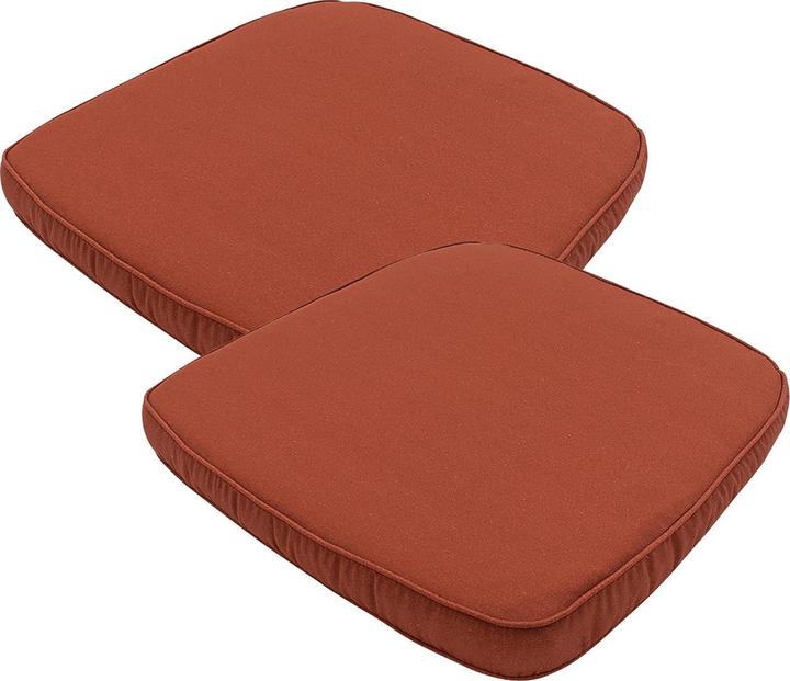Casativo Bequemes und komfortables Sitzkissen, 2er Set (48 x 48 cm)